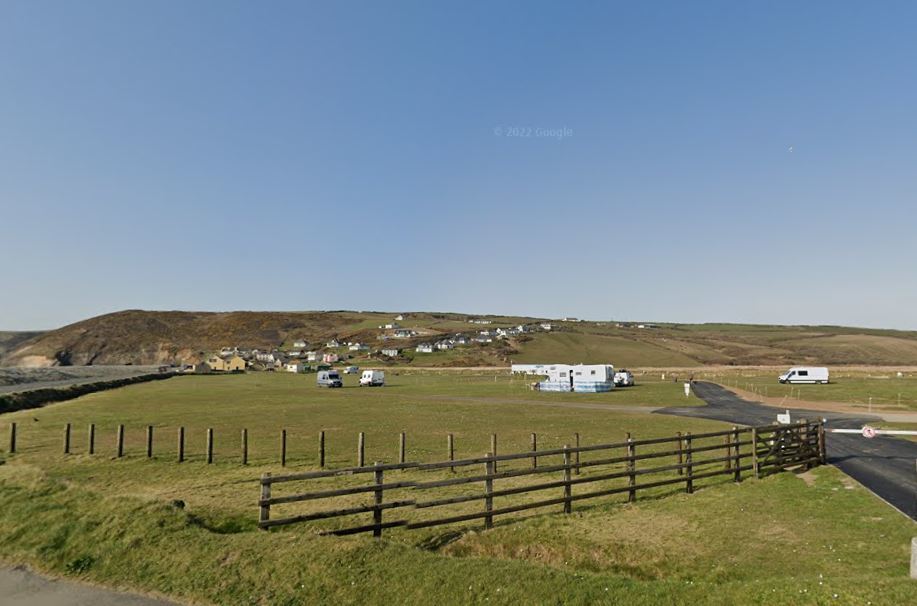 Baby ‘was inside tent’ that was hit by car which crashed into Newgale campsite in Wales
