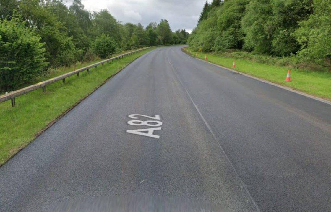 A82 closed in both directions after serious road crash near Luss