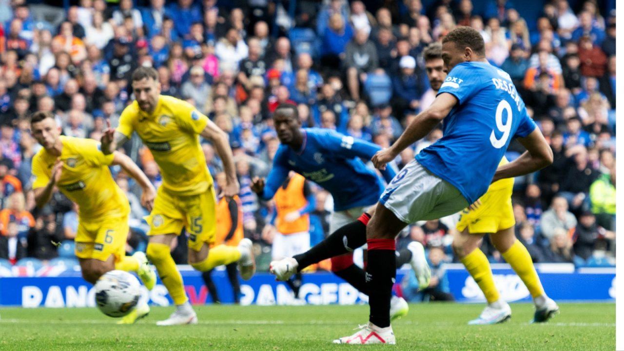 Rangers come back from goal down to beat Greenock Morton amid League Cup VAR drama at Ibrox