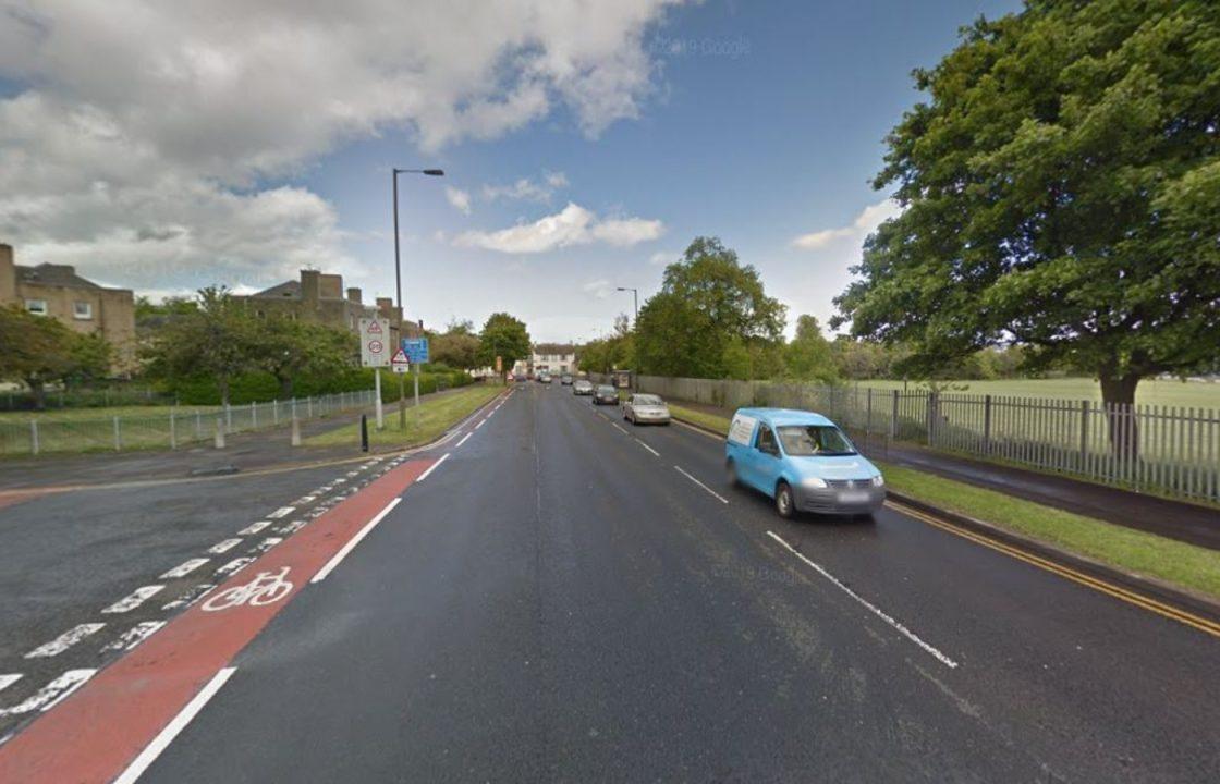 Edinburgh driver arrested as woman rushed to hospital after being struck by car