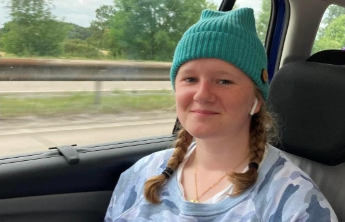 Jessica Baker, aged 15, was killed when the bus crashed on the M53.