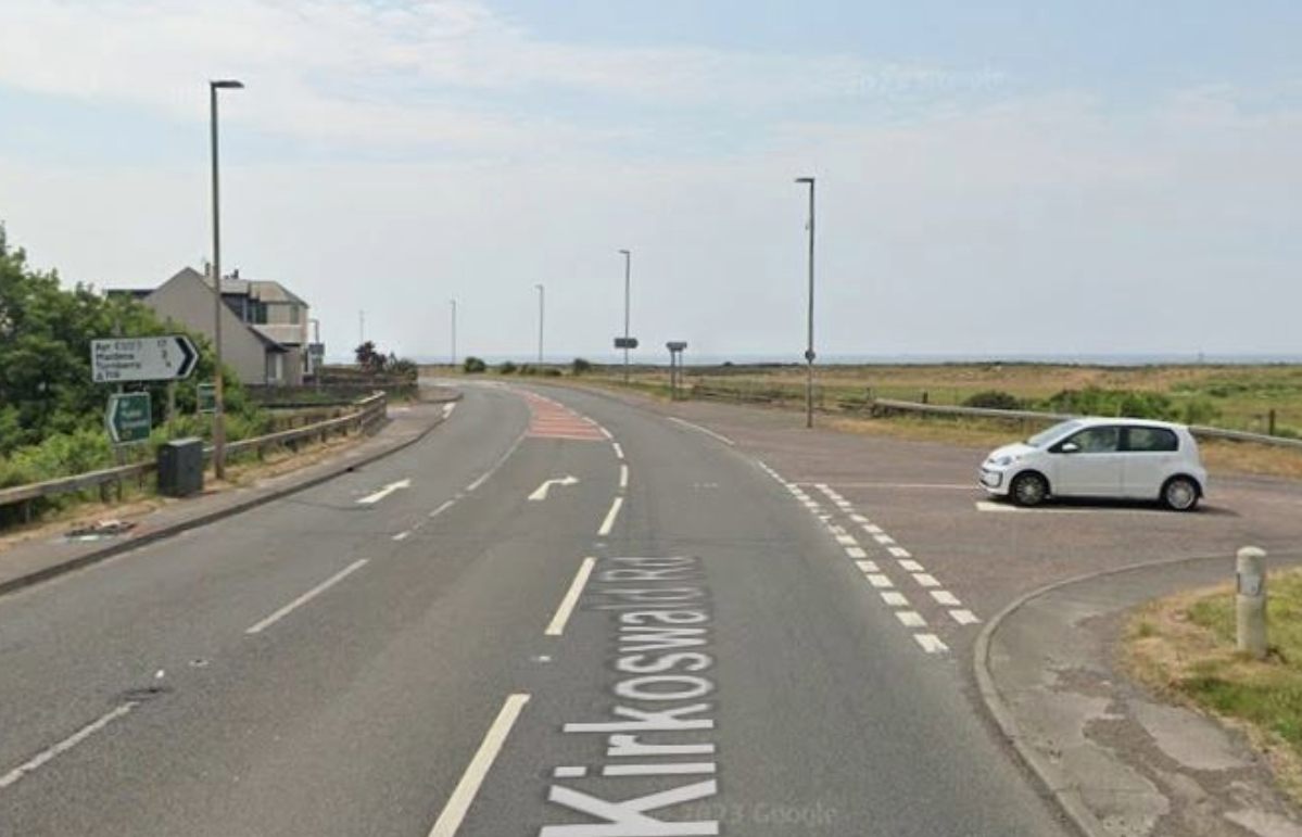 A77 closed in both directions due to burst water mains STV News