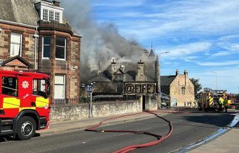 Fire at former Kitty’s nightclub in Kirkcaldy for fourth time as smoke seen billowing again