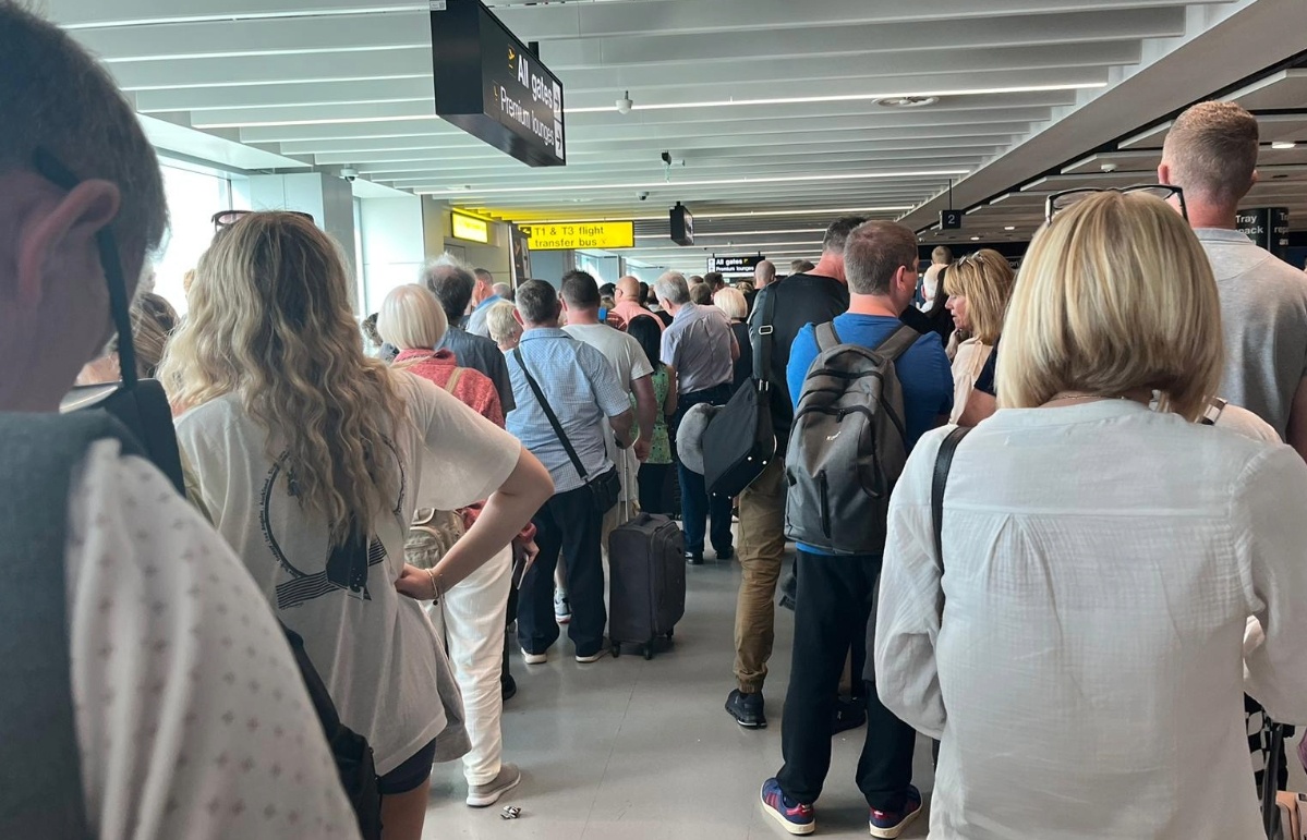 Extra security checks are taking place at Glasgow Airport as well as others across the UK including Gatwick and Manchester.