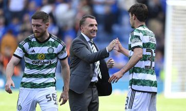 Brendan Rodgers hails Celtic players after ‘fantastic result’ at Ibrox