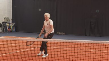 Transplant Games 2023: Angus gran becomes tennis transplant champion after receiving life-saving kidney