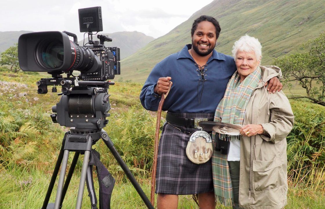 Emotional Judi Dench fulfils lifetime ambition to see golden eagle in the wild during Scotland trip