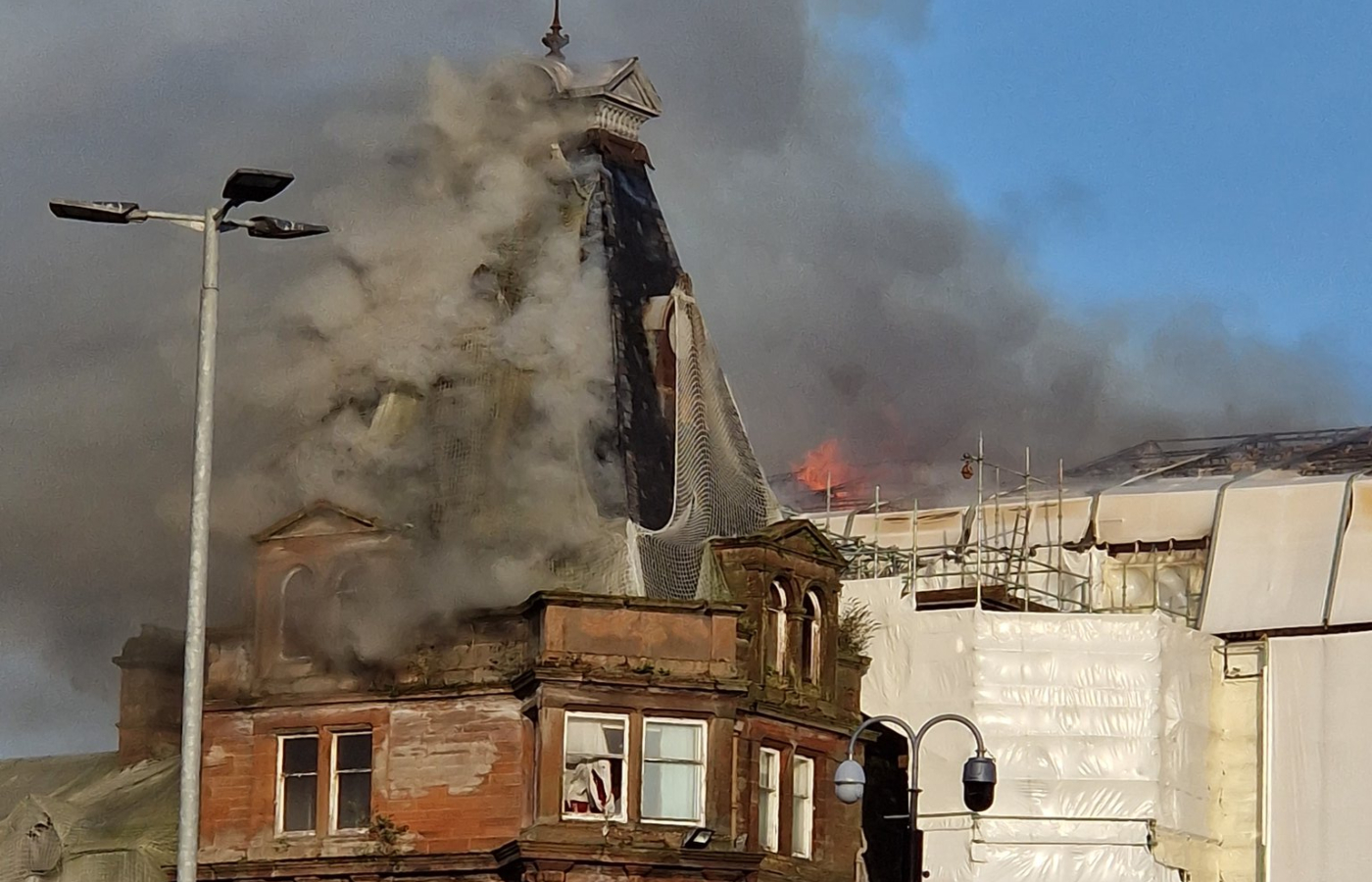 No trains to run for days after fire at historic Ayr Station Hotel ...