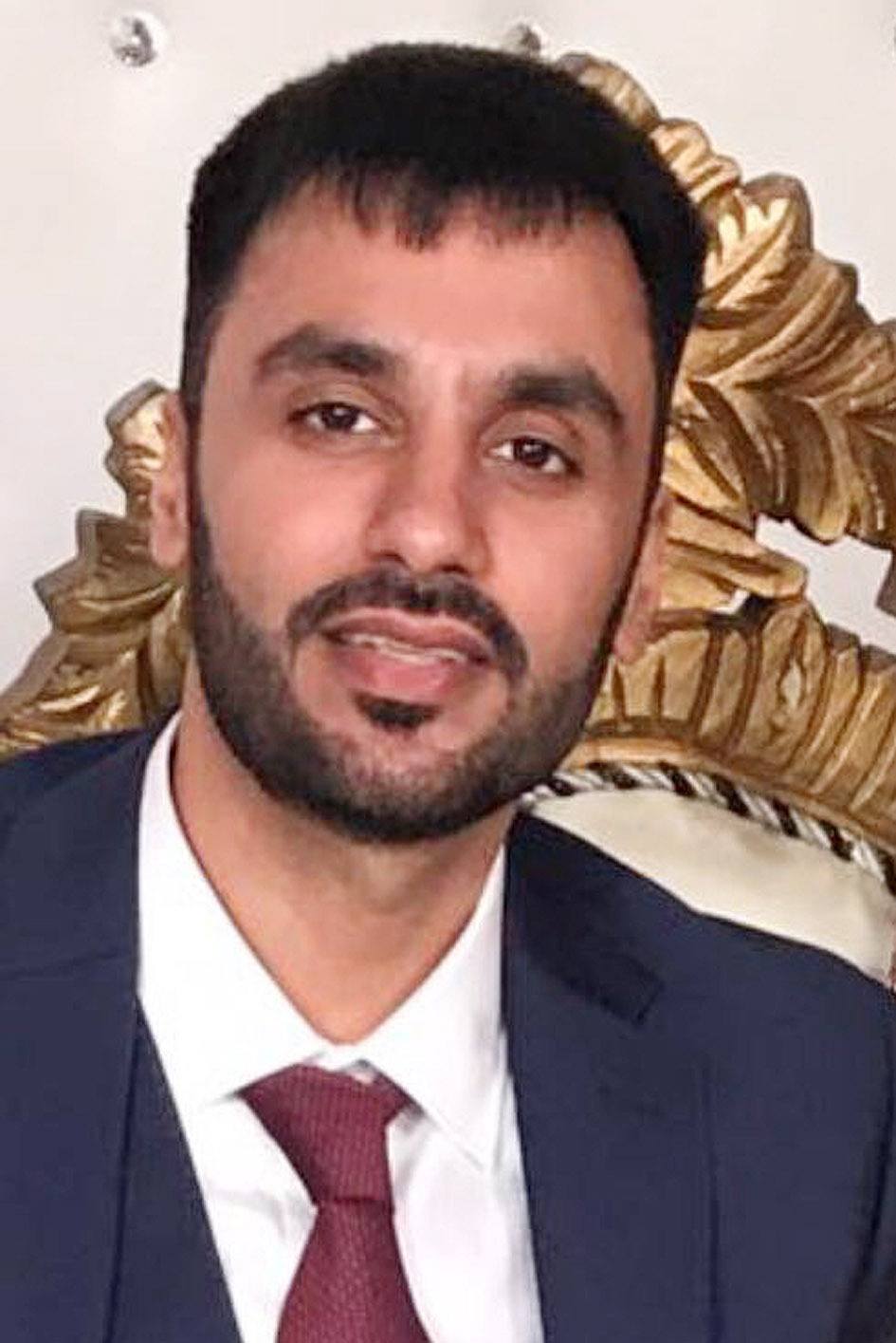 Jagtar Singh Johal was arrested at a family wedding in 2017.