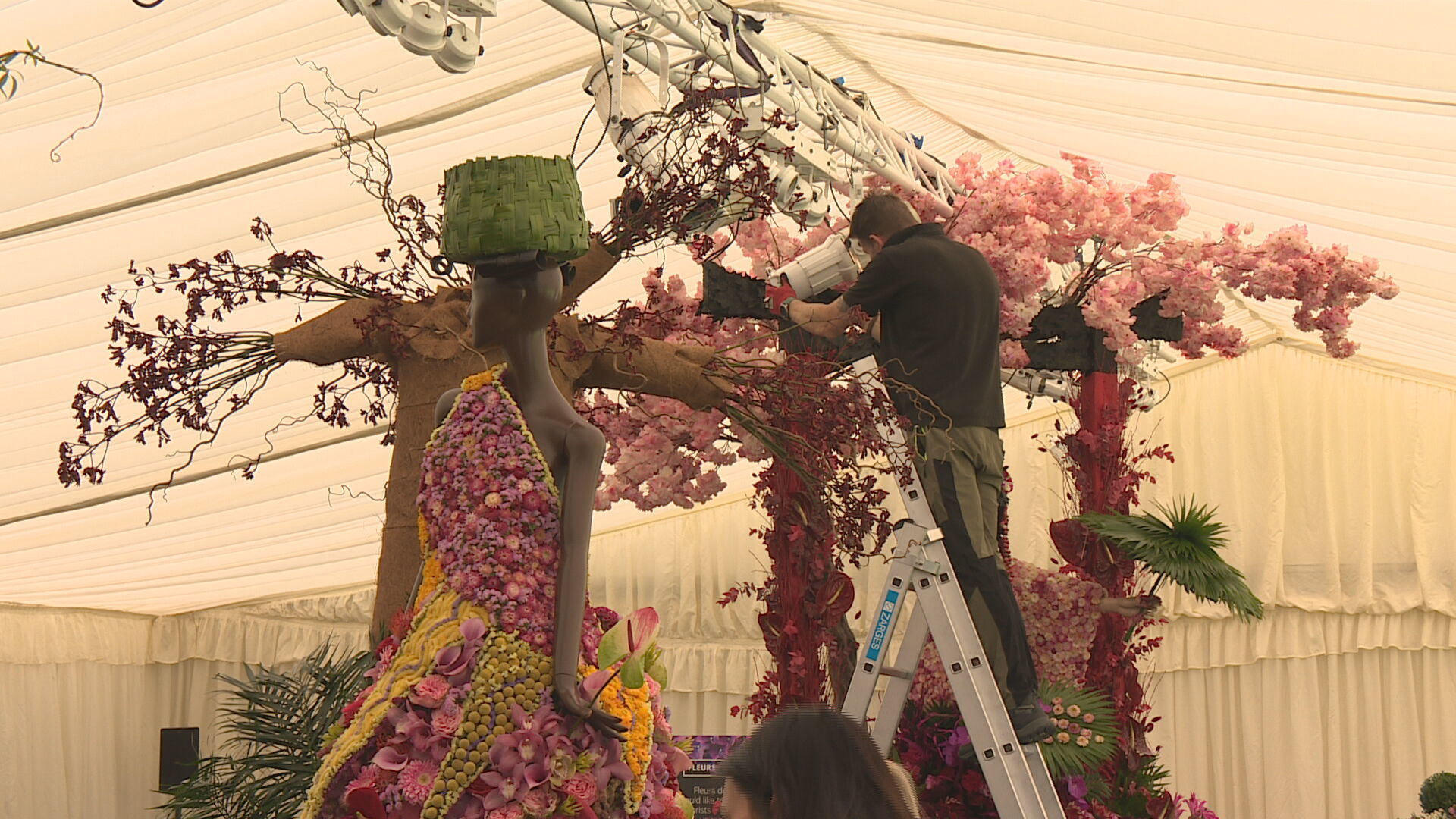 The events aims to put a spotlight on the floral industry. 