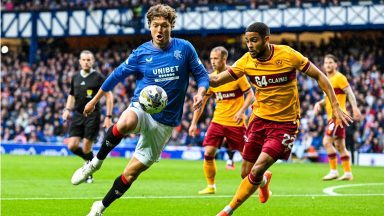 Sam Lammers accepts boos from Rangers fans after win over Motherwell