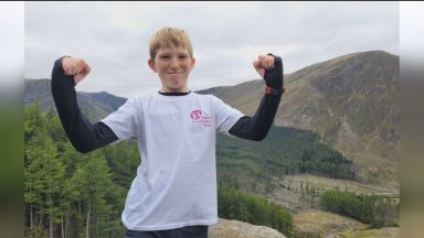 Schoolboy bags 100 Munros for charity to support deaf sister