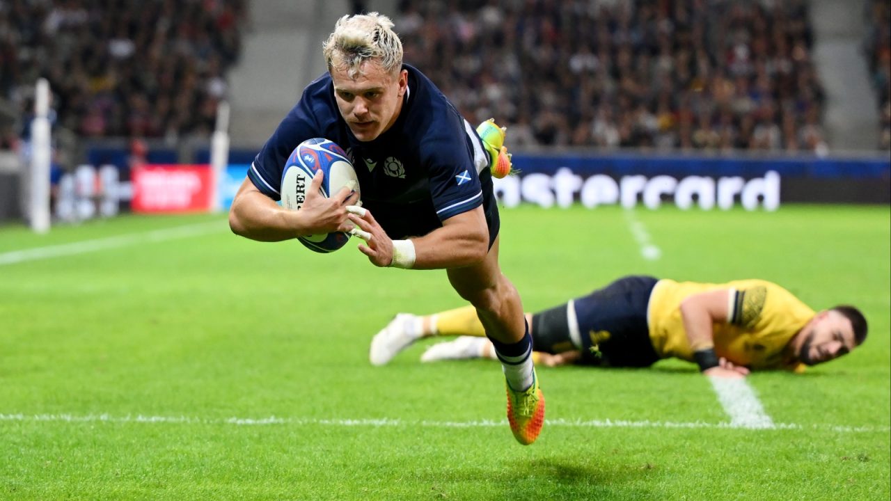 Scotland beat Romania 84-0 in Lille to keep Rugby World Cup hopes alive
