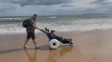Nairn: Fundraiser for beach wheelchairs to make seaside more accessible