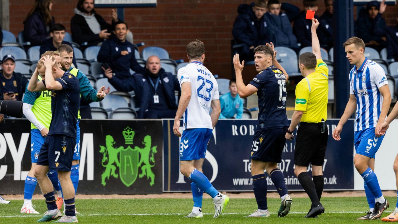 Dundee unsuccessful in appeal against Josh Mulligan red card against Kilmarnock