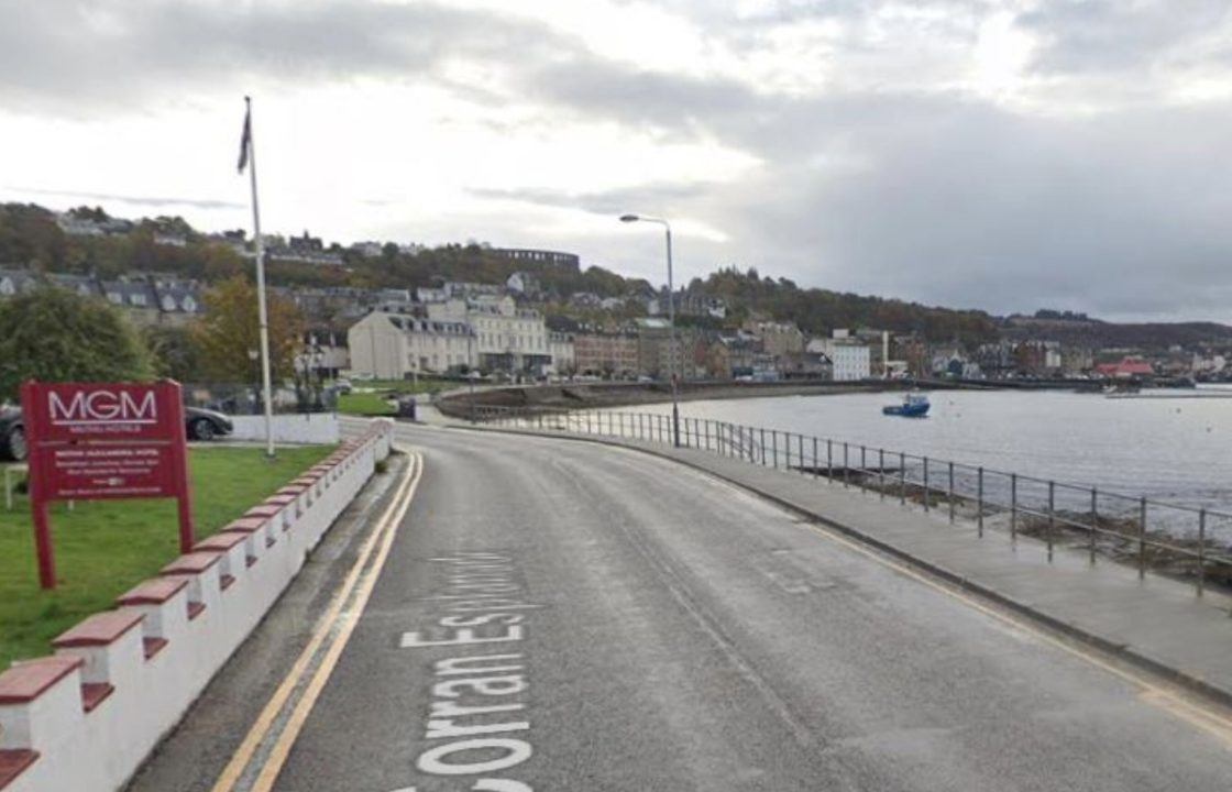 Man taken to hospital after being struck by ambulance in Oban