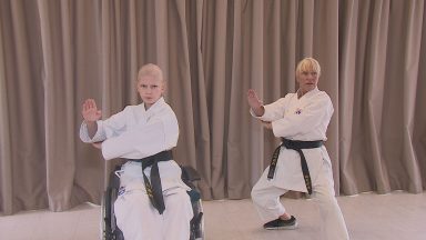 Youngster gets back on the karate mat after leukaemia diagnosis