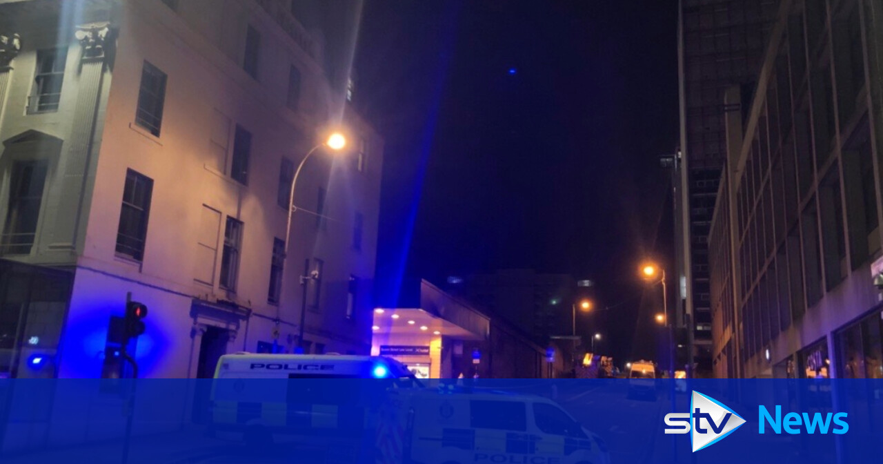 Glasgow city centre street closed overnight due to 'police incident ...