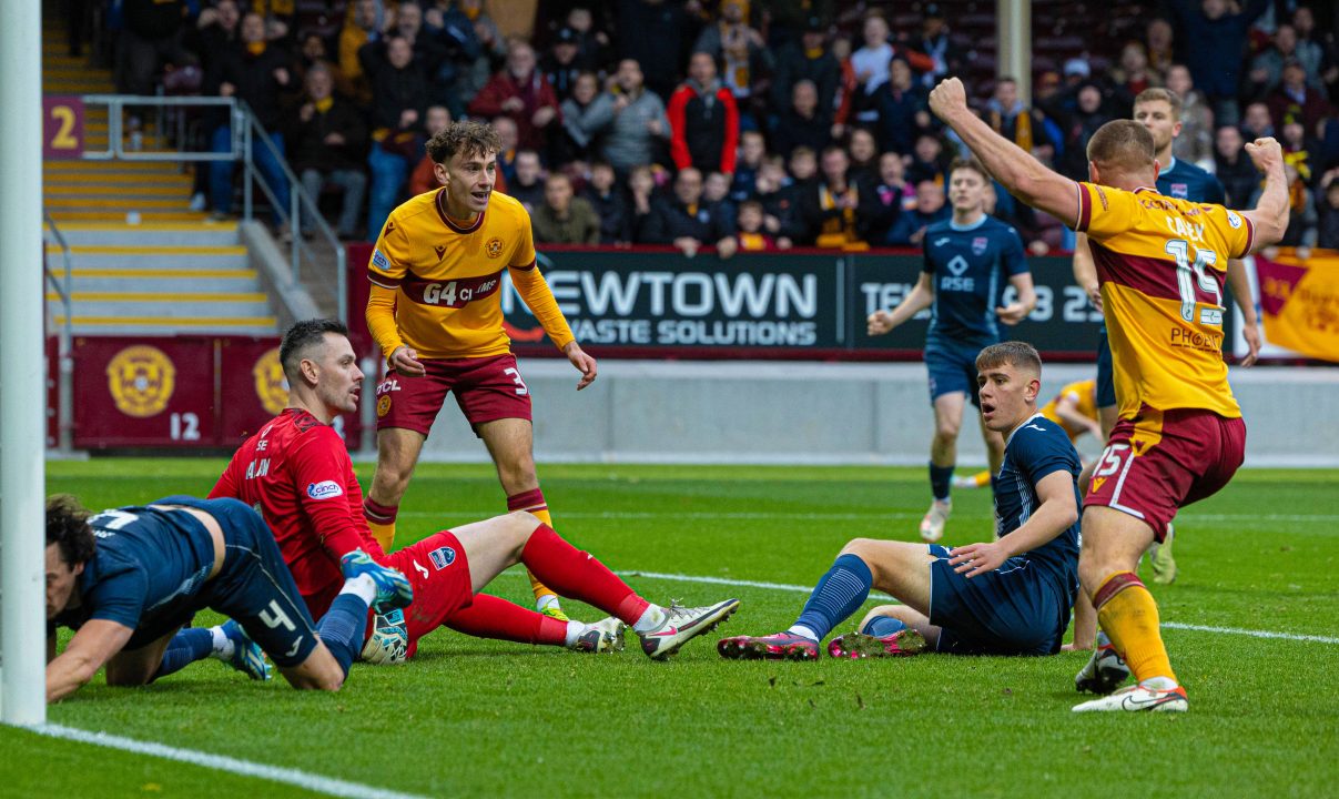 Motherwell fight back for share of spoils in six-goal thriller with Ross County