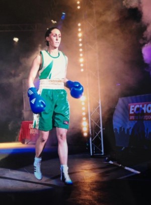 Lorna Redfern is entering the ring for the first time at professional level