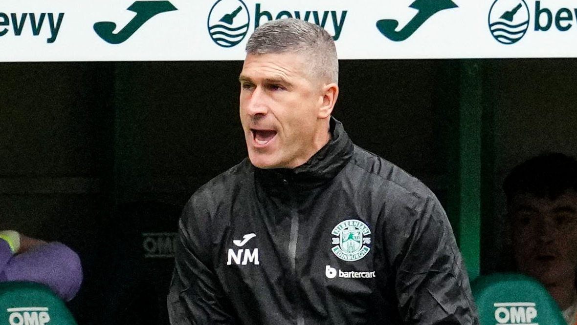 Hibernian manager Nick Montgomery eagerly anticipating first Edinburgh derby experience