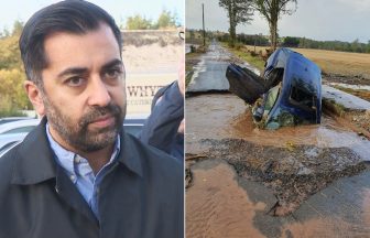 Humza Yousaf  warns Storm Babet victims of ‘long road to recover’ during Brechin visit