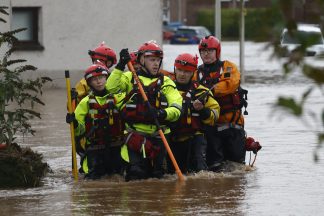 Wettest October in more than 100 years for eastern Scotland