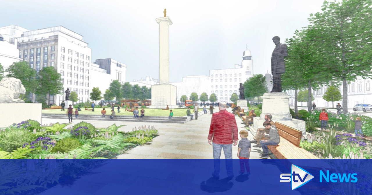 Designs revealed for redevelopment of Glasgow’s George Square