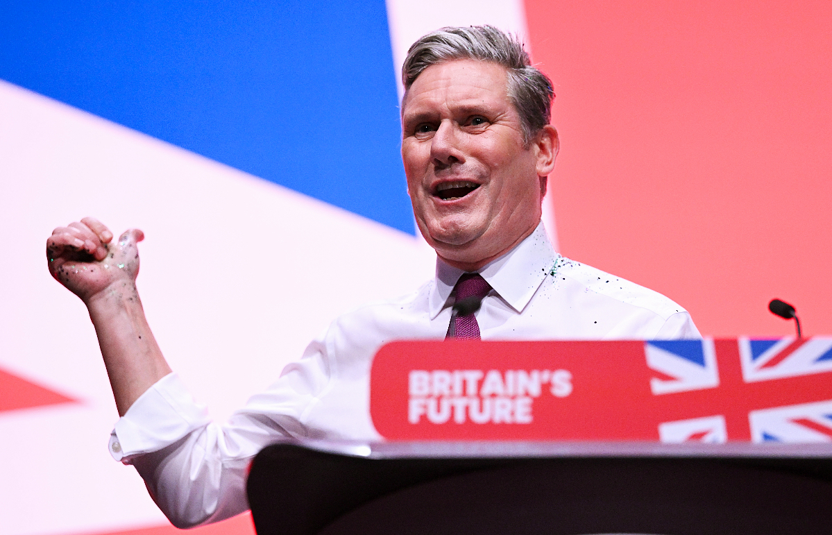 Keir Starmer said he would provide stability if elected prime minister.
