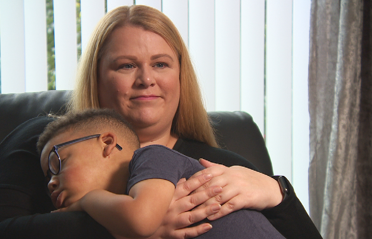 Liane is struggling to afford childcare for her son Kai.