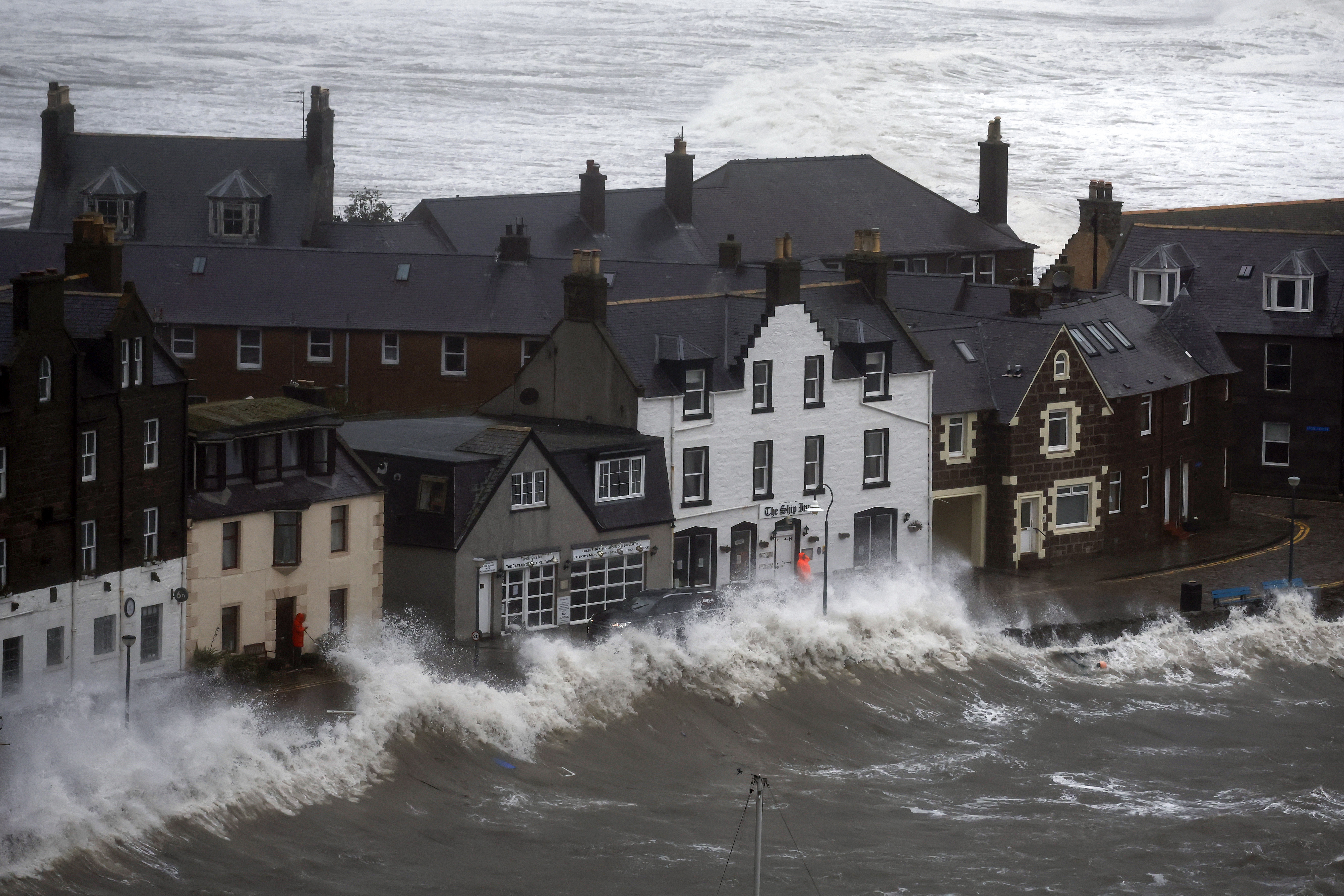 Thousands of homes have been left without power due to severe flooding in the east of Scotland.