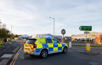 Major road closed in both directions after body discovered in burn near Industrial Estate in Elgin