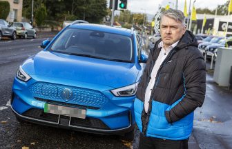 Glasgow man ‘kidnapped’ by his own electric car had to be rammed off road by police