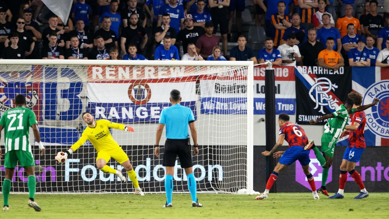 Rangers lose 2-1 to Aris Limassol in Europa League group stage