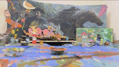 School pupils and artists to create one of Scotland’s biggest murals