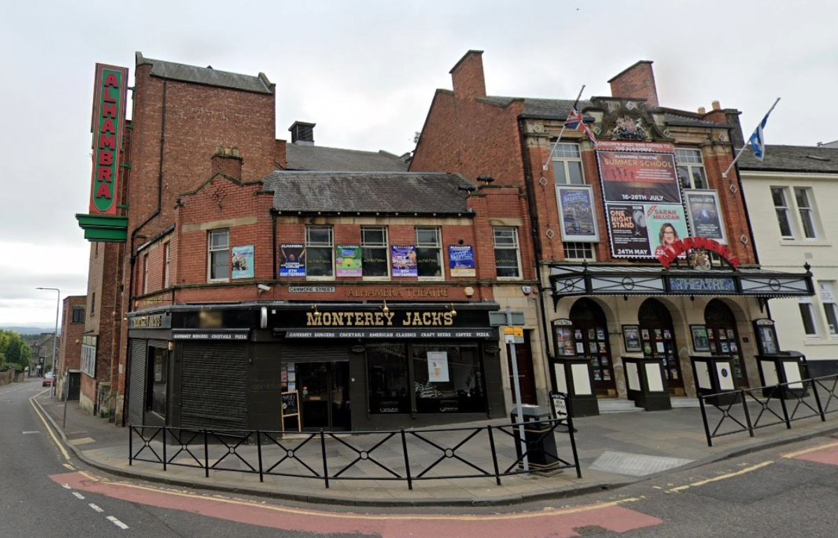 The Alhambra Theatre in Dunfermline is a particularly common hotspot for spooky sightings.