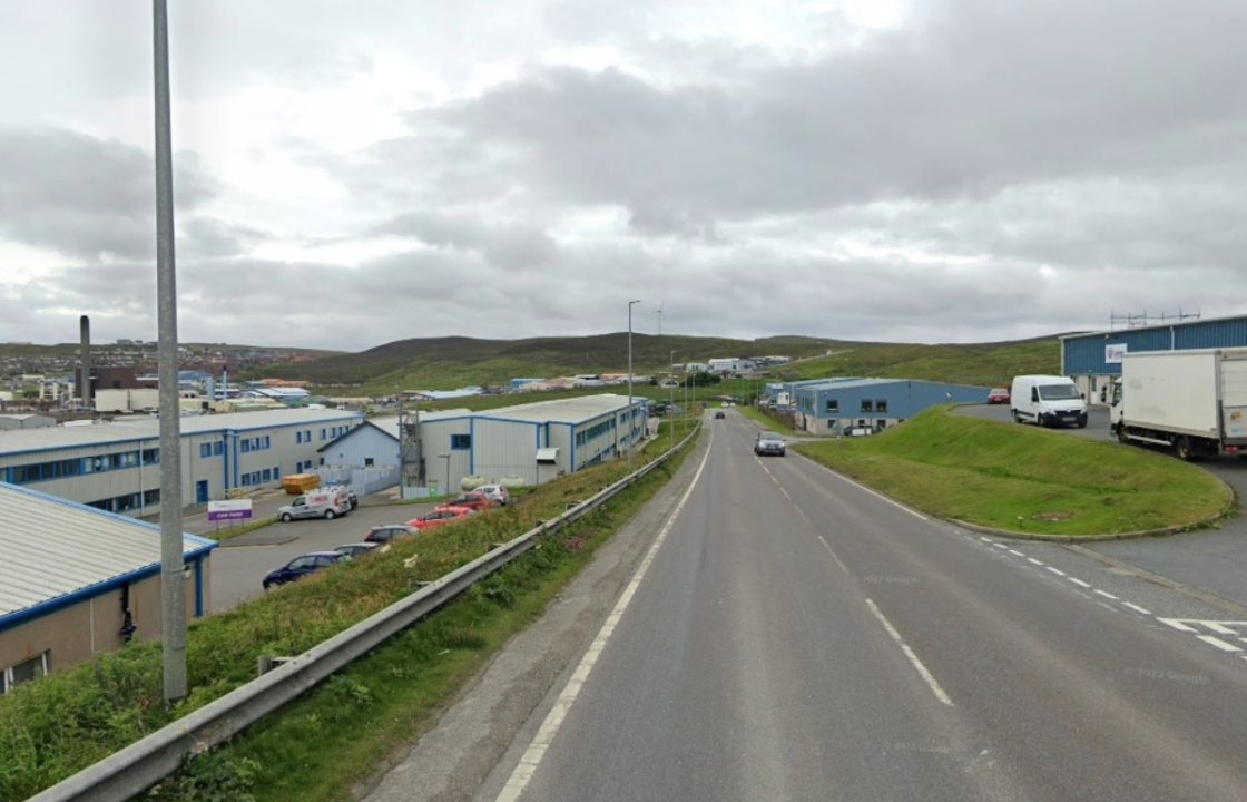 Two drivers in hospital after crash at north Gremista industrial estate in Shetland