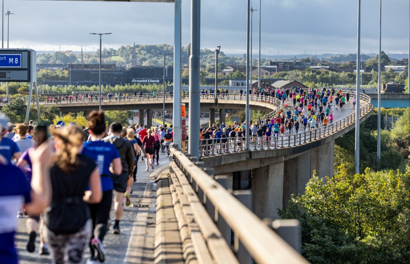 Glasgow was abuzz as the Great Scottish Run made its annual return to the city’s streets.