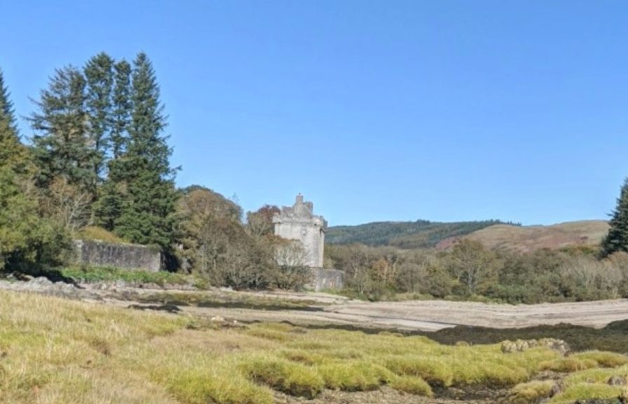 Storey Castle Restoration work at historic four-storey Saddell Castle in Kintyre gets ...