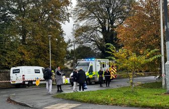 Woman rushed to hospital after being hit by van in Edinburgh