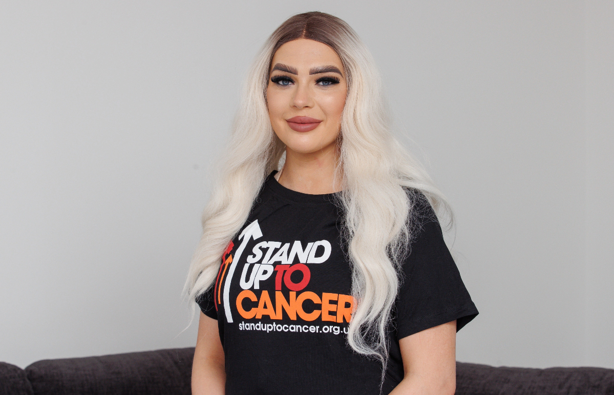 Shannon is supporting Stand Up To Cancer this autumn