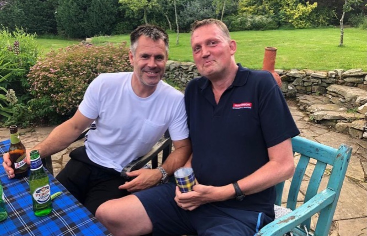 Kenny Logan and Doddie Weir