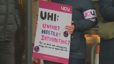 Staff walk at UHI walk out amid job cuts crisis