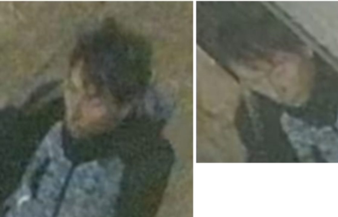 CCTV released of man after property deliberately set on fire in Midlothian