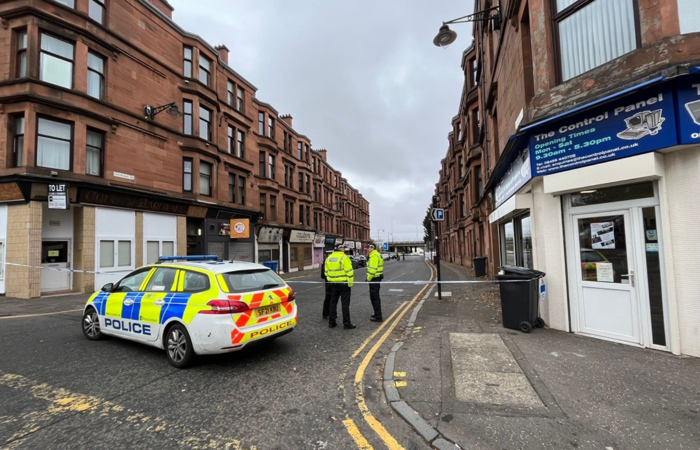 The incident took place on Farmeloan Road, near the junction with Victoria Street.