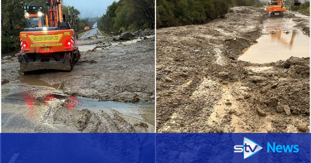 Landslide-hit A83 at Rest and Be Thankful to fully reopen after month's ...