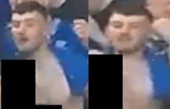 Police release CCTV images of man involved in incident at Ibrox during Rangers v Celtic match