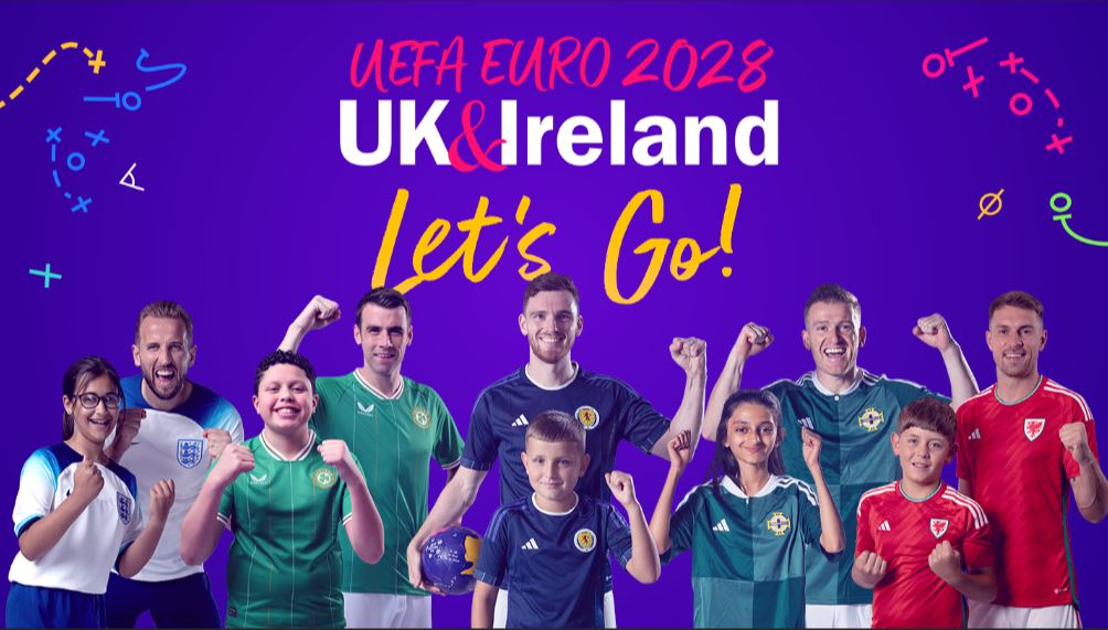 Euro 2028: UK and Ireland confirmed as hosts.