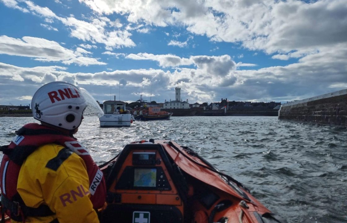 Coastguard rescues struggling kitesurfer off Arbroath amid high winds