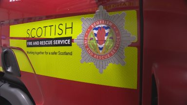 Man and cat injured in blaze as firefighters evacuate flats at Gorgie Park Close in Edinburgh